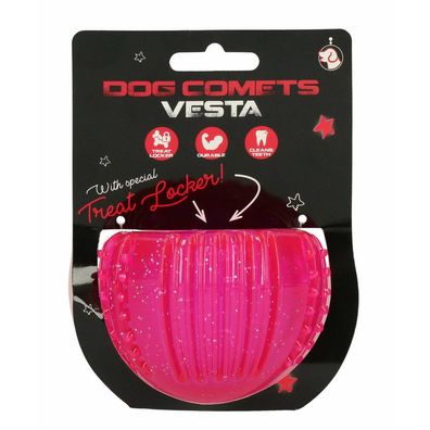 Dog Comets Vesta with Treat Locker Pink