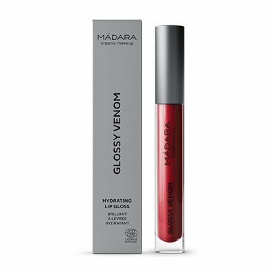 Mádara Madara Glossy Venom Brillo De Labios Hidratante 78 Ruby Red 1un