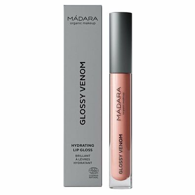 Mádara Madara Glossy Venom Brillo De Labios Hidratante 74 Nude Coral 1un