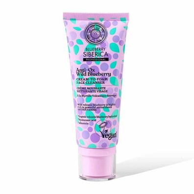 Natura Siberica Cream To Foam Face Cleanser 100ml