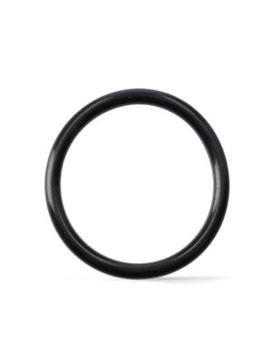 Rude Rider Silicone Cock Ring Thin Black