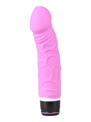 Silicone Classic Vibrator ca. 19cm pink