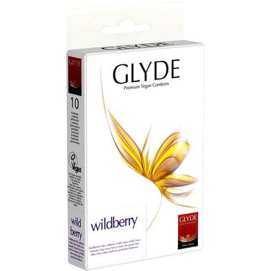 Glyde Ultra - Waldbeeren - 10 Premium Kondome "Vegan Friendly"