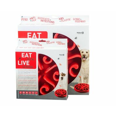 Eat Slow Live Longer Original Red S