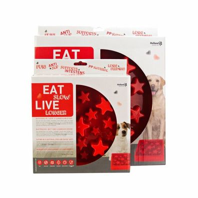 Eat Slow Live Longer Star Red S