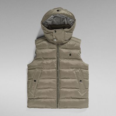 G-STAR RAW DENIM G-WHISTLER PADDED HOODED VEST Herren Weste