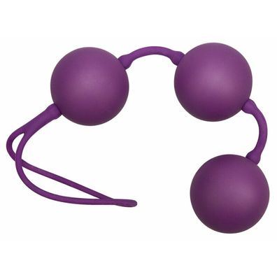 Velvet Purple Balls 3er Kugeln