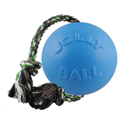 Jolly Ball Romp-n-Roll 15cm Hellblau (Heidelbeerenduft)