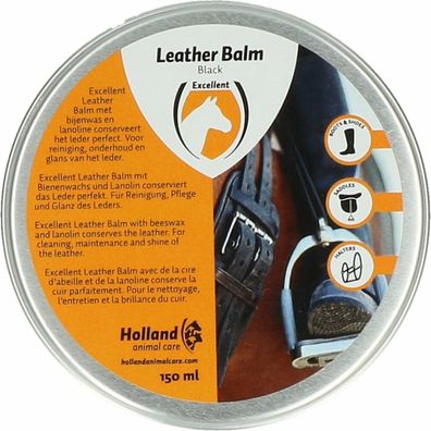 Leder &amp; Sattel Balm Excellent Schwarz