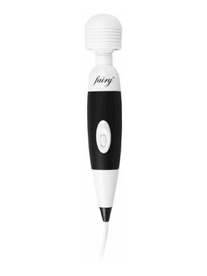 Fairy Massage Wand Vibrator in Schwarz