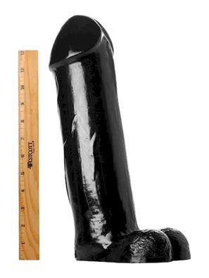 Titan Black Dildo