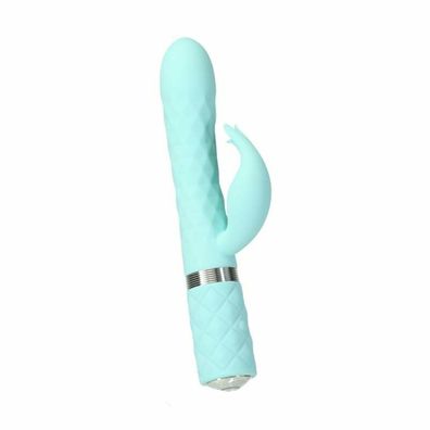 Pillow Talk - Lively Rotierender Tarzan-Vibrator - Blaugrün