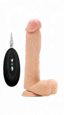 Realistischer Vibrator (23,5 cm) mit Hoden