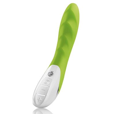 Mystim - Wellenförmiger Vibrator in Neongrün