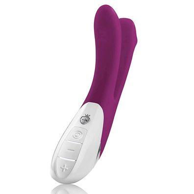 Mystim Doppelvibrator aus Silikon in Violett