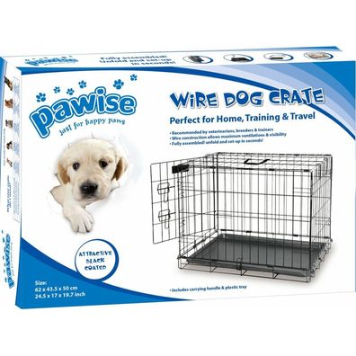 Pawise Wire Dog Crate S