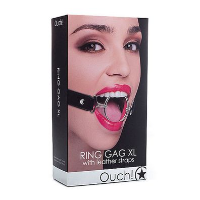 Ring-Knebel XL - Schwarz