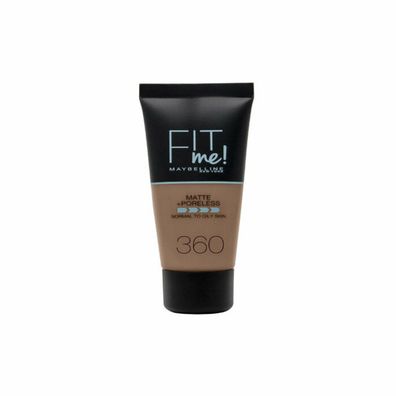 Maybelline New York Fit Me Matte Poreless Foundation 360 Mokka 30ml