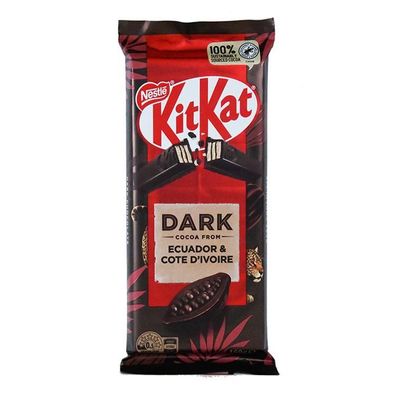 KitKat Dark Ecuador & Cote d'Ivoire - Import 160 g