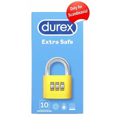 N Durex Extra Safe 10