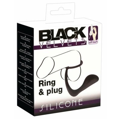 Black Velvets Ring + Plug