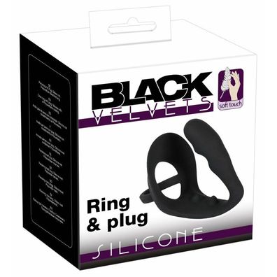 Black Velvets Ring + Plug