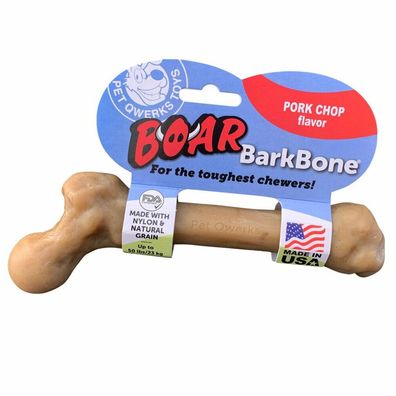 Pet Qwerks Boar BarkBone Porkchop - LG