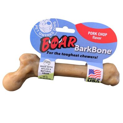 Pet Qwerks Boar BarkBone Porkchop - XL