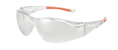 Schutzbrille 513 EN 166, N 170 FT K Bügel klar orange, cheibe klar PC UNIVET