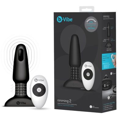 b-Vibe rimming Plug 2 Black