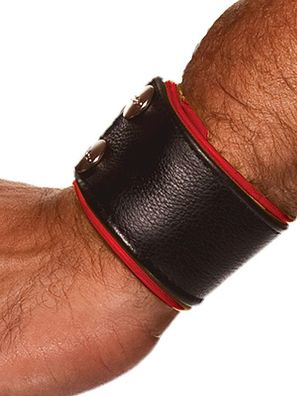 Colt Leather Wrist Wallet Red