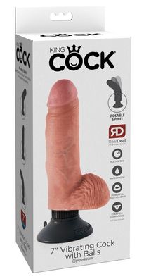 King Cock 7 inch Vibr./w. balls