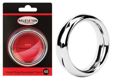 Malesation Metal Ring Rounded Steel 48