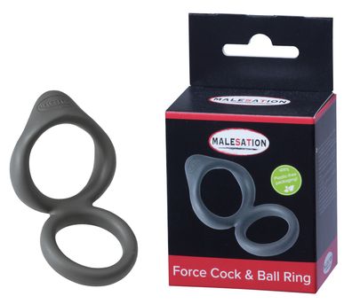 Malesation Force Cock & Ball Ring