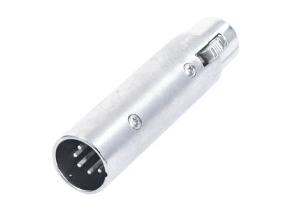 Omnitronic Adapter 3pol XLR(F)/5pol XLR(M)