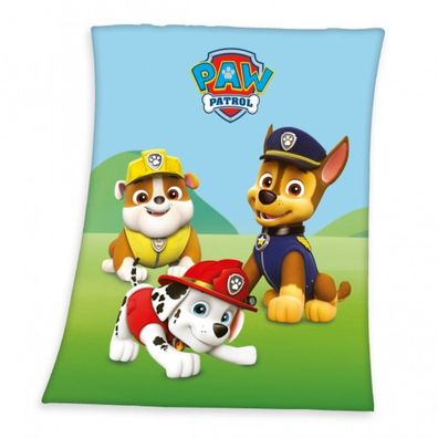 Paw Patrol - Fleece-Decke - 130 x 160 cm