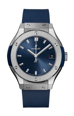 HUBLOT - 581. NX.7170. RX - Classic FUSION Titanblau 33 MM