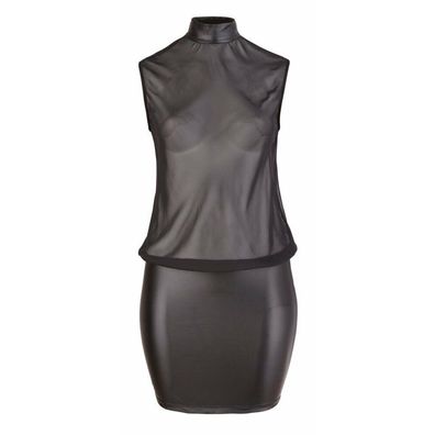 Kleid transparent schwarz 3XL