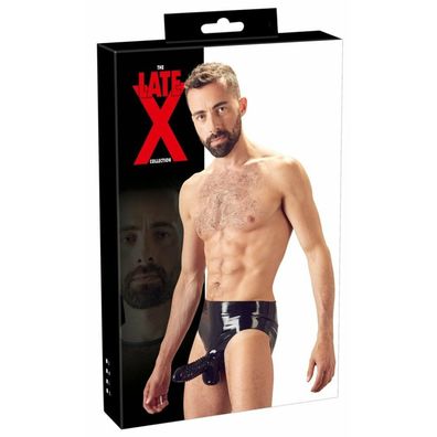 Latex Herren Slip M