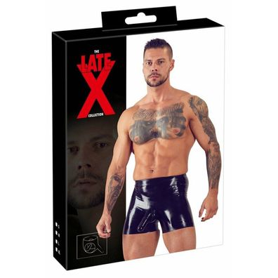 Latex Herren Slip schwarz S