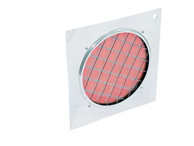 Eurolite Dichro-Filter rot, Rahmen silber PAR-56