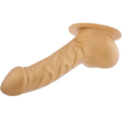 Toylie Latex Penishülle - Franz BP (Schaft 14 cm, Öffnung 5,5 cm) gold