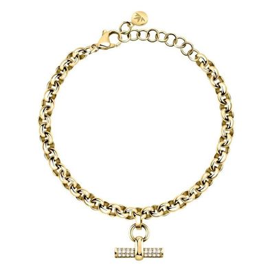 Elegant gold-plated bracelet Abbraccio SAUC06