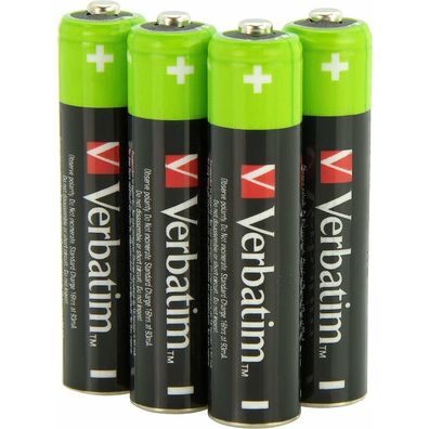 Verbatim Rechargeable Battery Aaa 4x / Hr03#49514