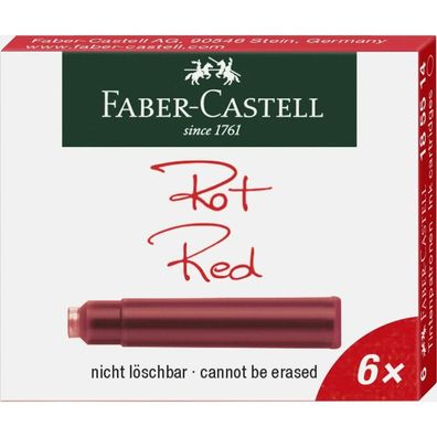 Ink Cartridges Fc Red - Box Of 6pcs. Not Erasable