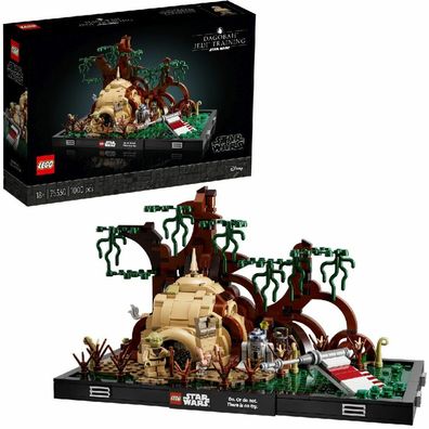 LEGO 75330 Jedi Training auf Dagobah Diorama