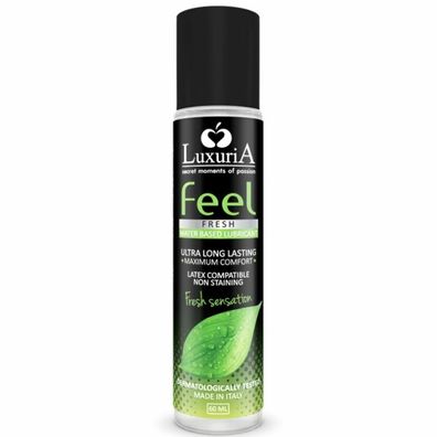 Luxuria FEEL FRESH Sensation Waterbased Lubricant 60ml