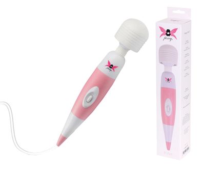 Pixey Wand Vibrator - Pink