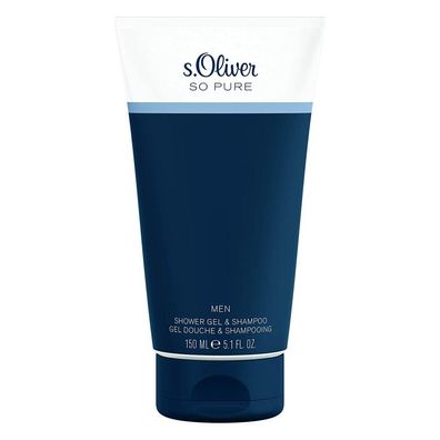 S. Oliver So Pure Men Showergel & Shampoo Showergel 150ml