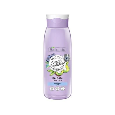 Bielenda Veganer Smoothie Regenerierende Körperlotion Heidelbeere und Kiwi 400ml